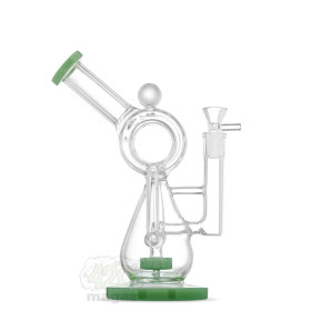Стеклянный бонг recycler 